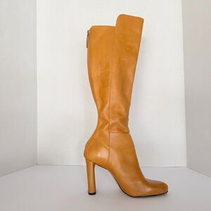 Schutz Eitenne, Tall Knee High Boots, Nude Caramel 6.5